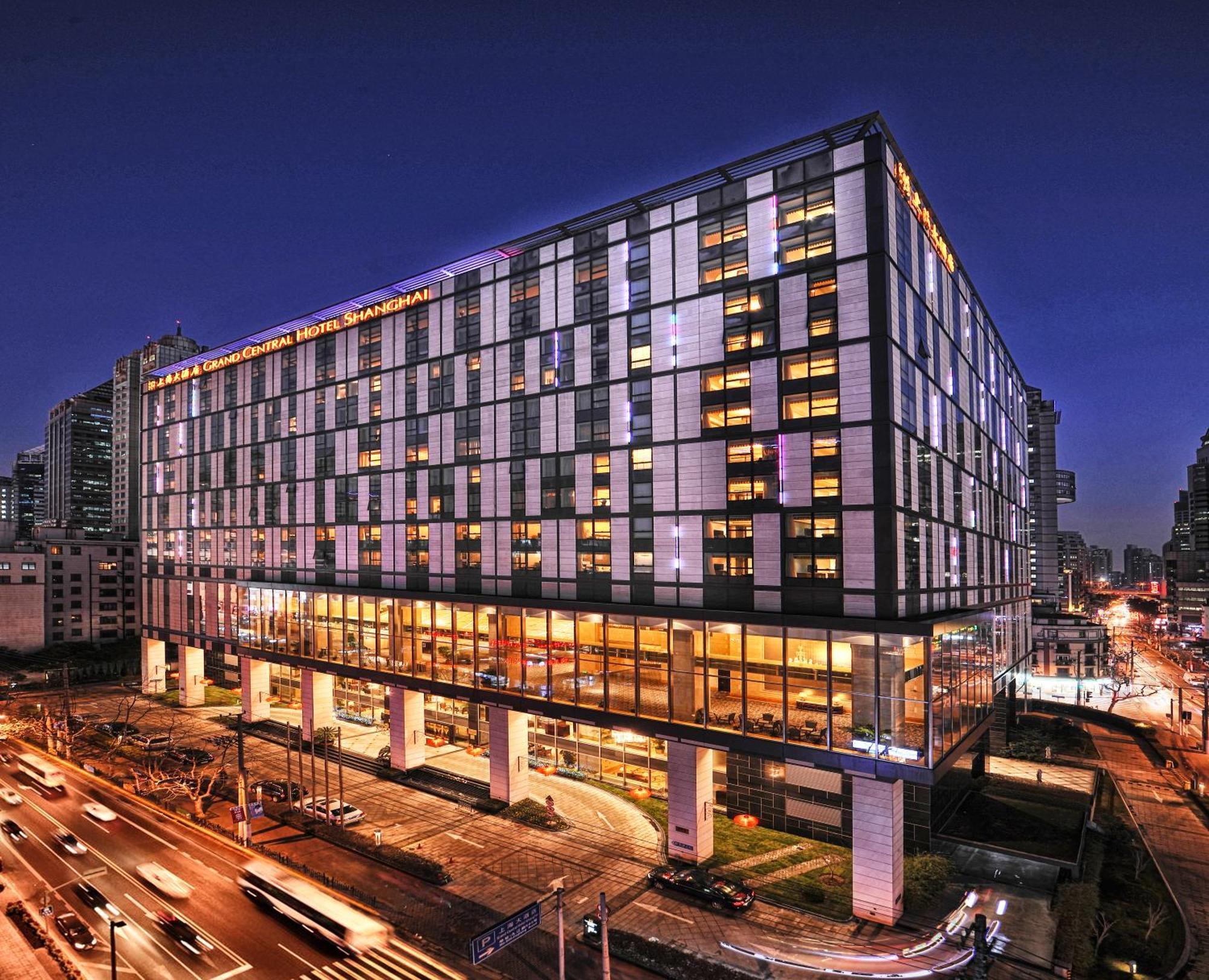 Grand Central Hotel Shanghai - Nanjing Road Exteriör bild